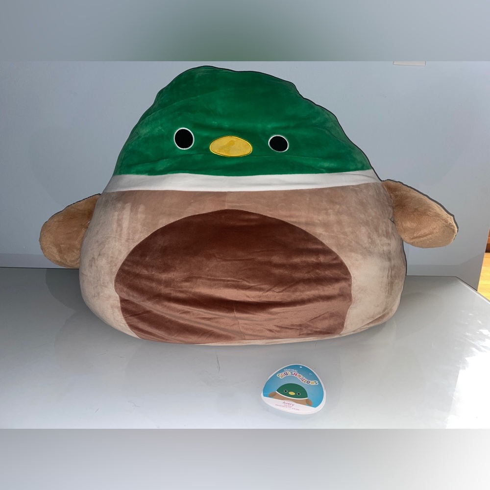 24” Giant Avery the Duck Inverted Squishmallow Kellytoyd Brand with Tags